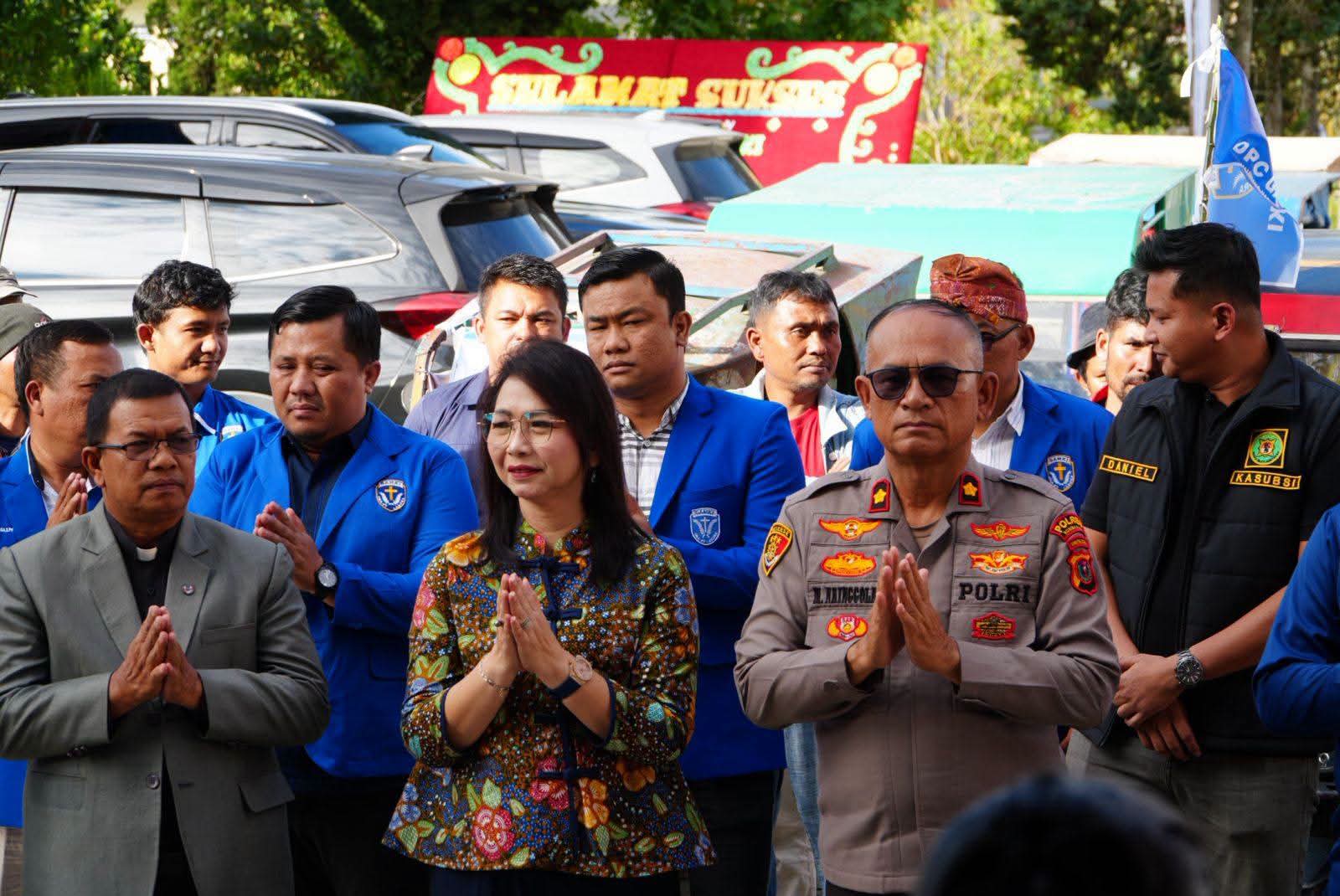 Wakil Bupati Ikuti Pelantikan DPC GAMKI Humbang Hasundutan